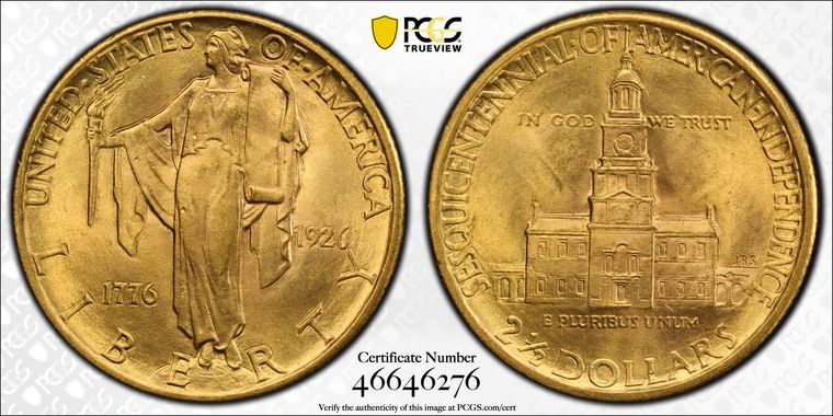 Cert 46646276 - Coin Image