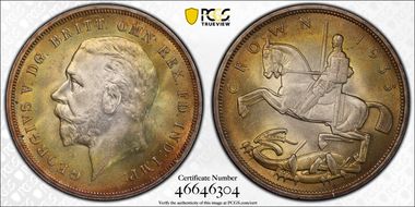 1935 Crown S-4048 .500 Silver MS65
