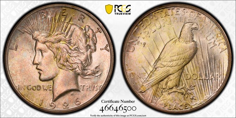 Cert 46646500 - Coin Image