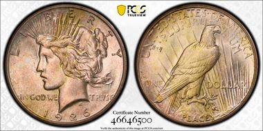 1926-S $1 MS62