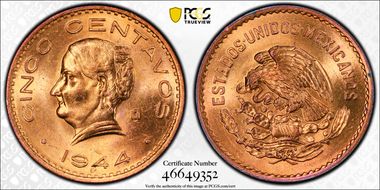 1944-Mo 5C KM-424 MS65RD