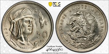 1951-Mo 50C KM-449 MS65