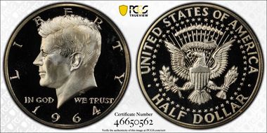 1964 50C Accented Hair PR66DCAM