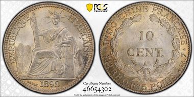 1898-A 10C Lec-140 MS66