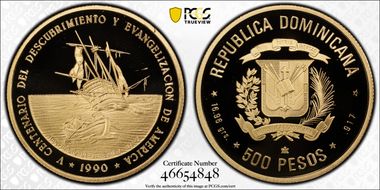 1990(c) 500 P Santa Maria Au PR69DCAM