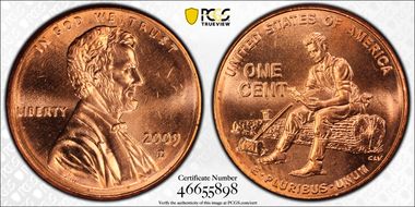 2009-D 1C Lincoln-Formative Years MS65RD