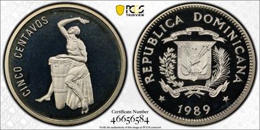 1989 5C KM-P31 Piefort Ag PR68DCAM