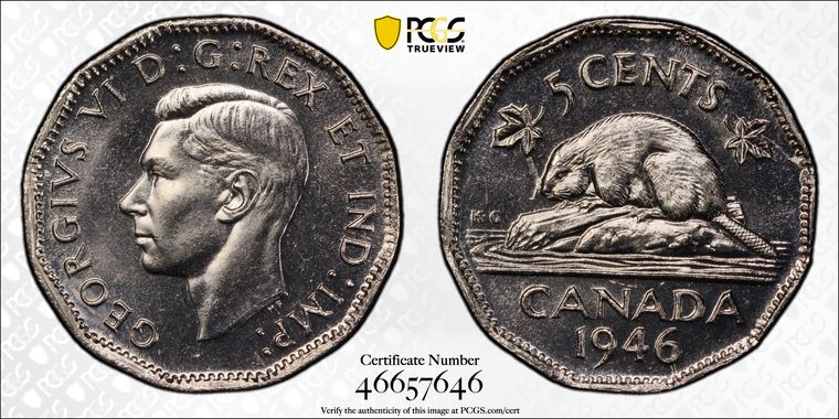 Cert 46657646 - Coin Image