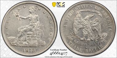 1878-S T$1 Trade N1