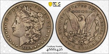 1889-CC $1 VF20