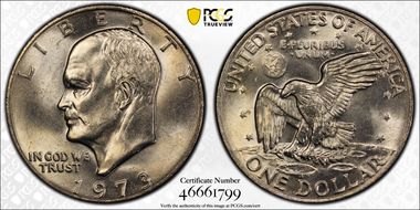 1973 $1 MS65