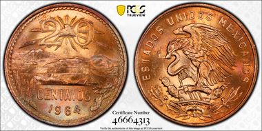 1964-Mo 20C KM-440 MS65RB