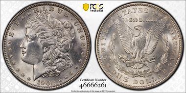 1902 $1 MS67