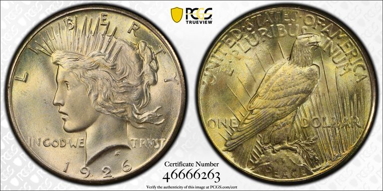 Cert 46666263 - Coin Image