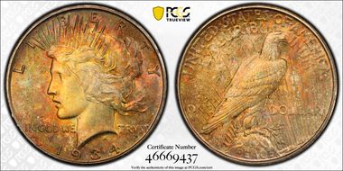 1934-D $1 MS64