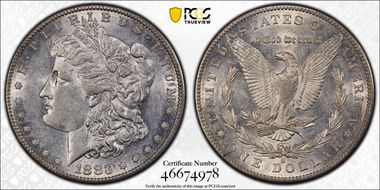 1883-S $1 AU53