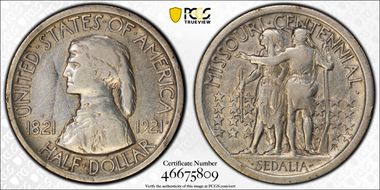 1921 50C Missouri N1