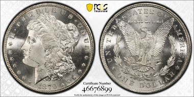 1879-S $1 MS66