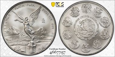 2005-Mo Onza Libertad Ag MS69