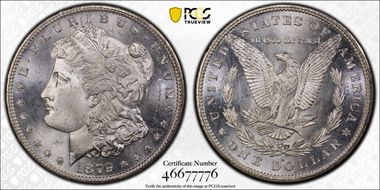 1879-S $1 MS67