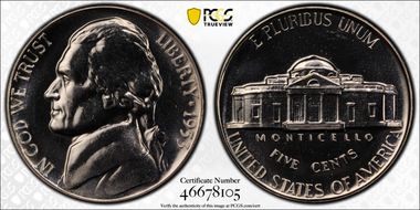 1953 5C Re-Engraved Design, FS-401 PR67