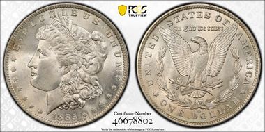 1885-O $1 MS65