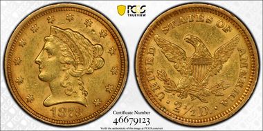 1873 $2.50 Closed 3 N1