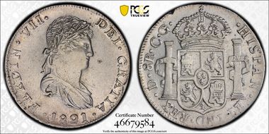 1821-D CG 8 R D8.11.4 Bust D Crown D XF45