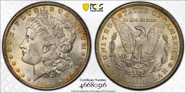 1888 $1 MS63