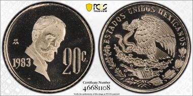 1983-Mo 20C KM-442 PR69DCAM