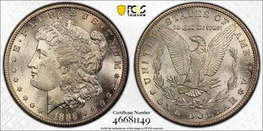 1889-S $1 MS63