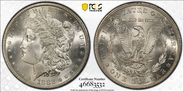 1882-S $1 MS64