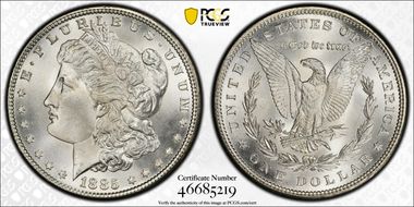 1885 $1 MS67