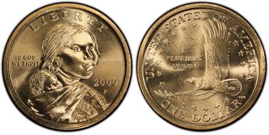 2000-P SAC$1 MS67