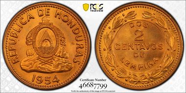 1954 2C MS66RD