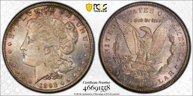 1892-CC $1 MS64