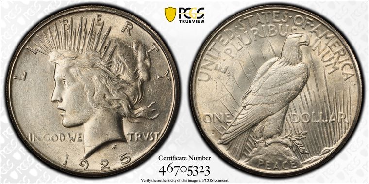 Cert 46705323 - Coin Image