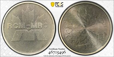No Date Token RCM-MRC Logo Ag 94% Ag 6% Cu MS68