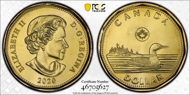 2020 $1 Loon MS66