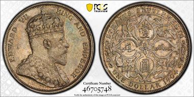 1904-B $1 Prid-4 AU58