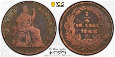 1866 1/4 R KM-344 Coin Rotation Chihuahua N1BN