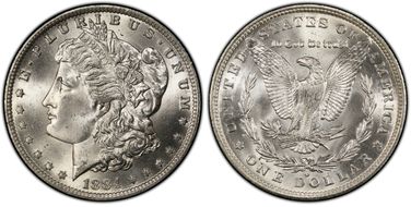 1884-O $1 MS65