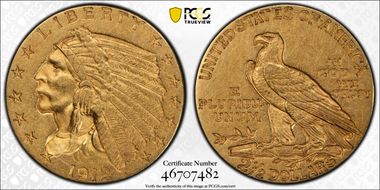 1912 $2.50 AU55