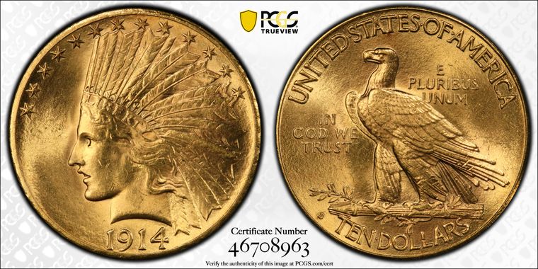 Cert 46708963 - Coin Image