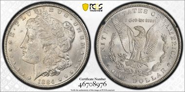 1884-CC $1 GSA Hoard MS61