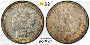 1878-S $1 VAM 19, Torn Bonnet N1