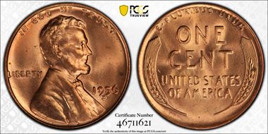 1956-D 1C MS66RD