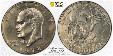 1978 $1 MS65