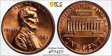 1981 1C MS64RD