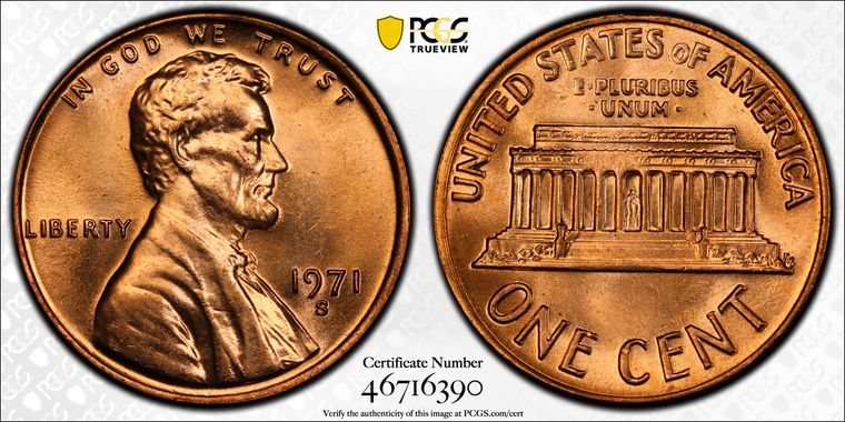 Cert 46716390 - Coin Image